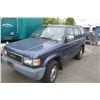 Image 1 : 1993 BLUE ISUZU TROOPER 4DR SUV 270,900KM GAS
