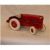 Image 1 : Tractor of wood with white wheels, swinging f