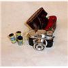 Image 1 : Tiny photo camera with film, marked Crystar m