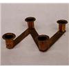 Image 1 : Candle stick of copper from Sweden, handmade,