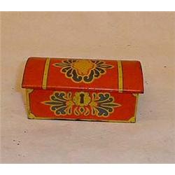 Box with norwegian rose pattern print from Sa