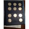 Image 1 : COMPLETE SET 1948 TO 1963 FRANKLIN SILVER HALF DOLLARS