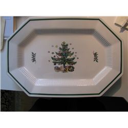Nikko Japan Christmastime plate