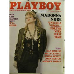September 1985 Playboy; Madonna Nude