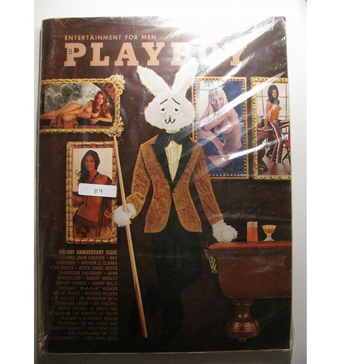 January 1972 Playboy; Holiday Anniversary issue