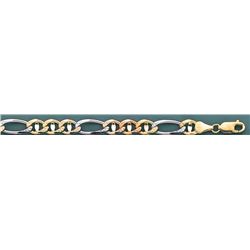 FICONNUCI 3 COLOR 180 8.0mm 22in. 44.4 grs 14kt 3tone G