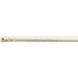BALL CHAIN 18in. 9.4 grs 14kt Y Gold