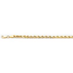 HOLLOW ROPE D.C 70 4.0mm 22in. 10.5 grs 14kt Y Gold