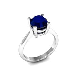 Sapphire 2.25ctw Ring 14kt White Gold