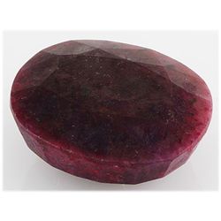 Ruby 397ct Loose Gemstone 45x40mm Oval Cut