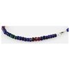 Image 3 : 148.07ctw Natural Multi-Color Rondelles Necklace