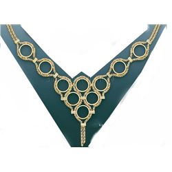 BOLA COLLECTION Necklace 17in. 36.6 grs 14kt Y Gold