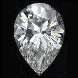 DIAMOND EGL CERTIFIED Pear 1.19 CTW D, SI2