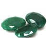 Image 1 : Natural 281.5ctw African Emerald Oval (3) Stone