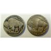 Image 2 : 2 pcs D mint Buffalo Nickels
