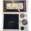 Image 2 : 1976 U.S. MINT PROOF AND UNCIRCULATED  40% 3 PIECE SETS