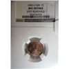Image 1 : 1909S VDB Lincoln penny  NGC UNC  SPOT REMOVALS