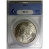 Image 1 : 1884 MORGAN DOLLAR ANACS MS63