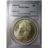 Image 1 : 1883-CC MORGAN DOLLAR PCGS MS64 BARGAIN!