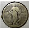 Image 1 : 1917 T-I STANDING LIBERTY QUARTER G-VG
