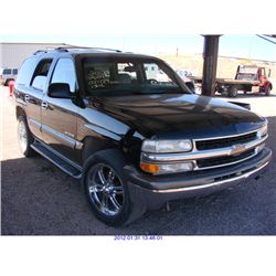 2003 - CHEVROLET TAHOE