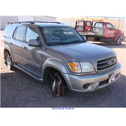 2001 - TOYOTA SEQUOIA