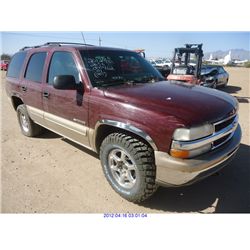 2000 - CHEVROLET TAHOE