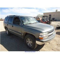 2001 - CHEVROLET TAHOE