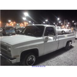 1982 - CHEVROLET SILVERADO