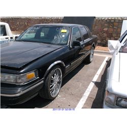 1995 - LINCOLN TOWN CAR //REBUILT SALVAGE TITLE