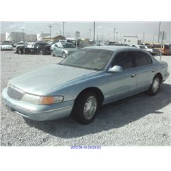 1997 - LINCOLN CONTINENTAL //REBUILT SALVAGE TITLE