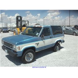 1984 - FORD BRONCO
