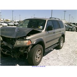 2002 - MITSUBISHI MONTERO