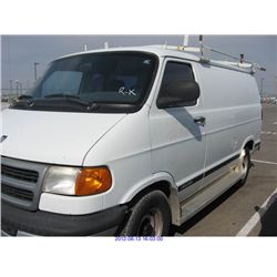 1999 - DODGE RAM VAN