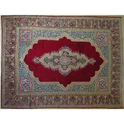 9~ X 13~ LAVAR RUG (100 YEARS OLD);