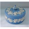 Image 1 : WEDGWOOD Round covered box H 2in Dia 5in MWF339F