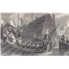 Image 1 : ORIGINAL Antique PRINT scene- FRIENDS IN THE THAMES