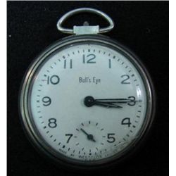 BULLS EYE POCKET WATCH