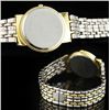 Image 3 : Unisex Silver and Gold Tone Ultrathin Wrist Watch