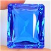 Image 1 : Massive 84.25 CT Emerald Cut Swiss Blue Topaz