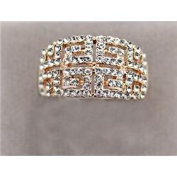 GT0522120025 Classic Design Paved Swarovski Crystal Rin