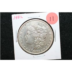 1882 Silver Morgan $1