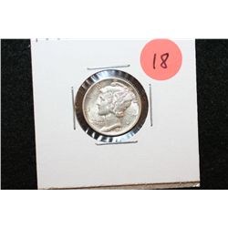 1941 Mercury Dime