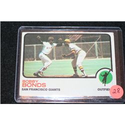 1973 MLB T.C.G. Barry Bonds-San Francisco Giants Baseball Trading Card