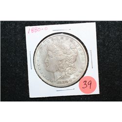 1880-O Silver Morgan $1