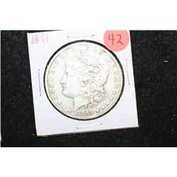 1891 Silver Morgan $1