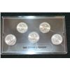 Image 2 : 2002-P US Mint State Quarter Set; Platinum Layered; BU