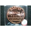Image 2 : Live Free or Die Copper Round; .999 Fine Copper 1 Oz.