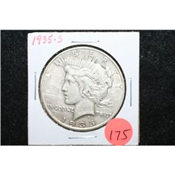1935-S Peace $1