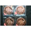 Image 2 : Princess Mary Copper Round; .999 Fine Copper 1 Oz.; Lot of 4